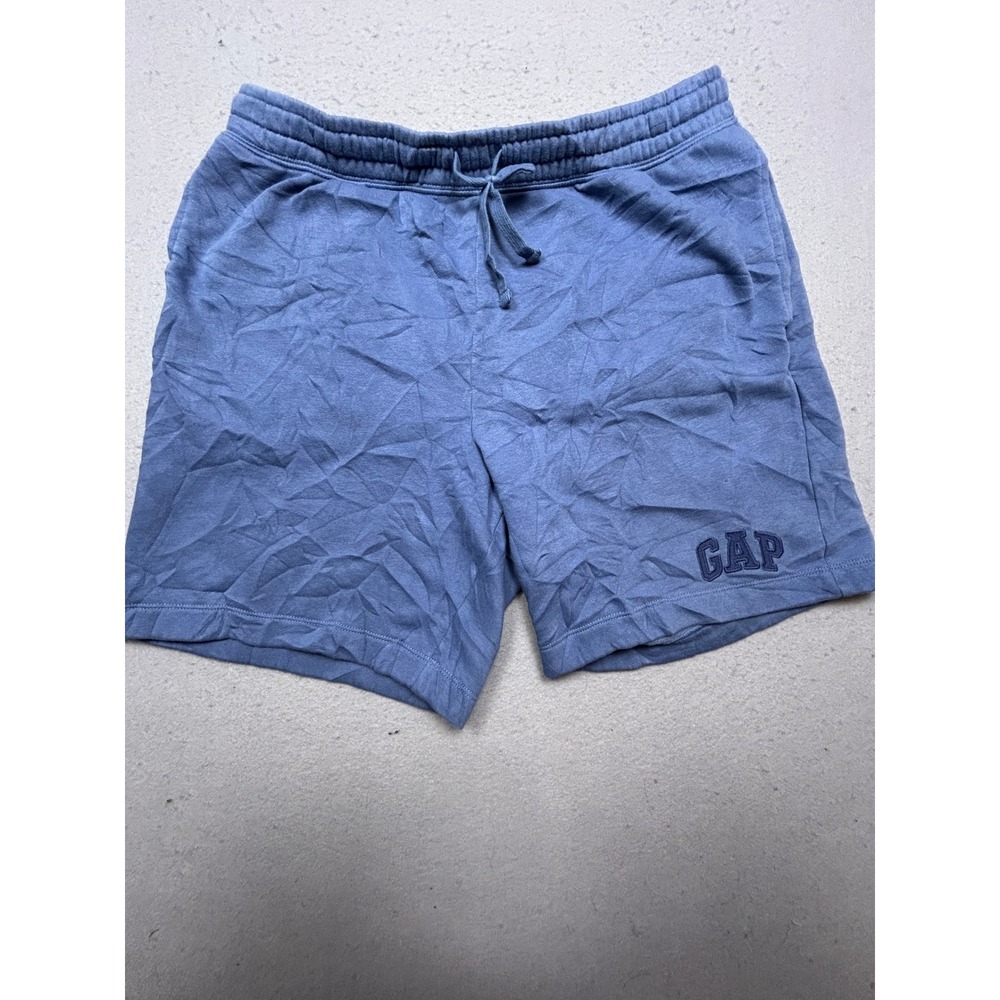 GAP Shorts Fleece Blue Medium Mens